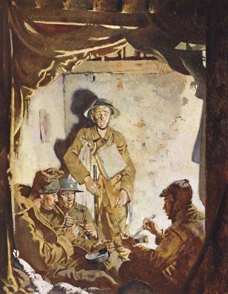 Sir William Orpen Soldiers Resting at the Front